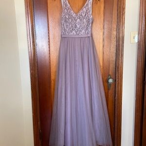 Azazie Dusk Sirene Gown Sz A4